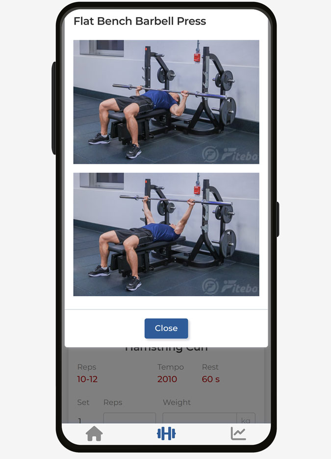 Fitebo - exercises photos