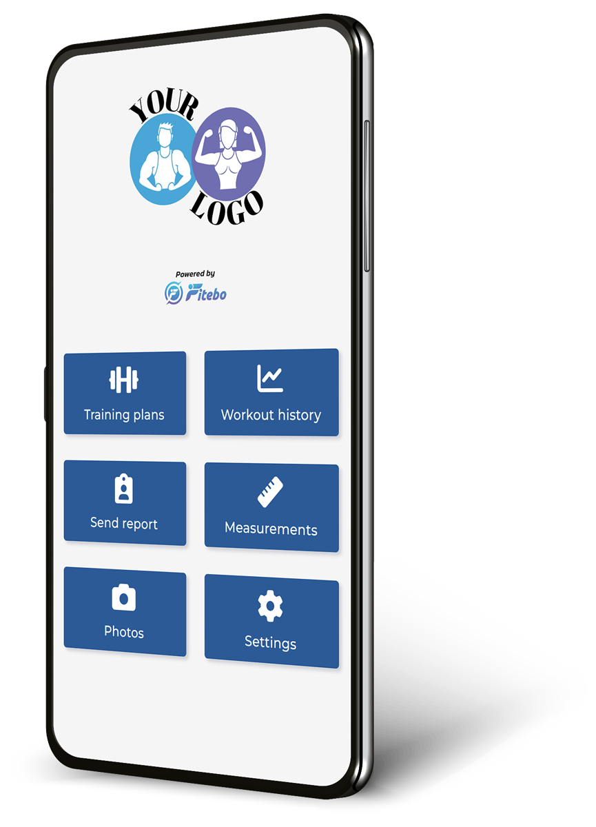 Fitebo - Client App - main screen