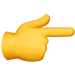Icon finger pointing right